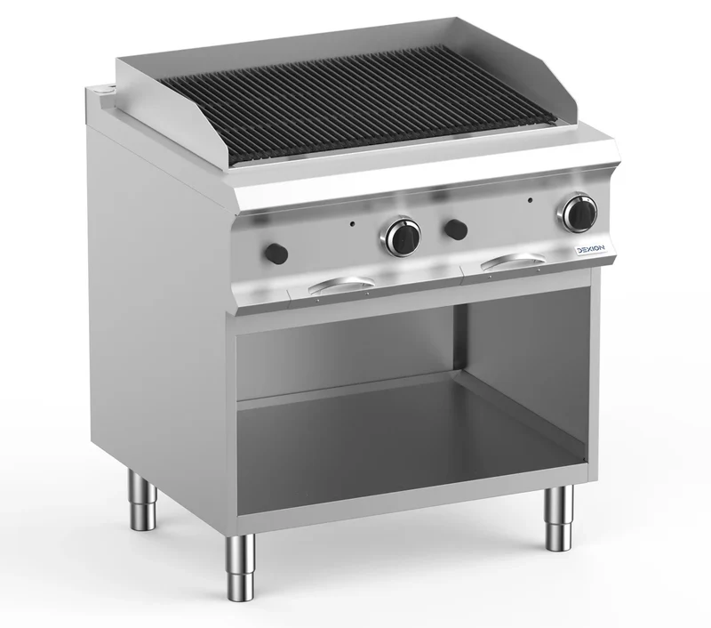 Grills à pierre de lave au gaz Dexion Lux- 700 - 70/73 - 15 kW