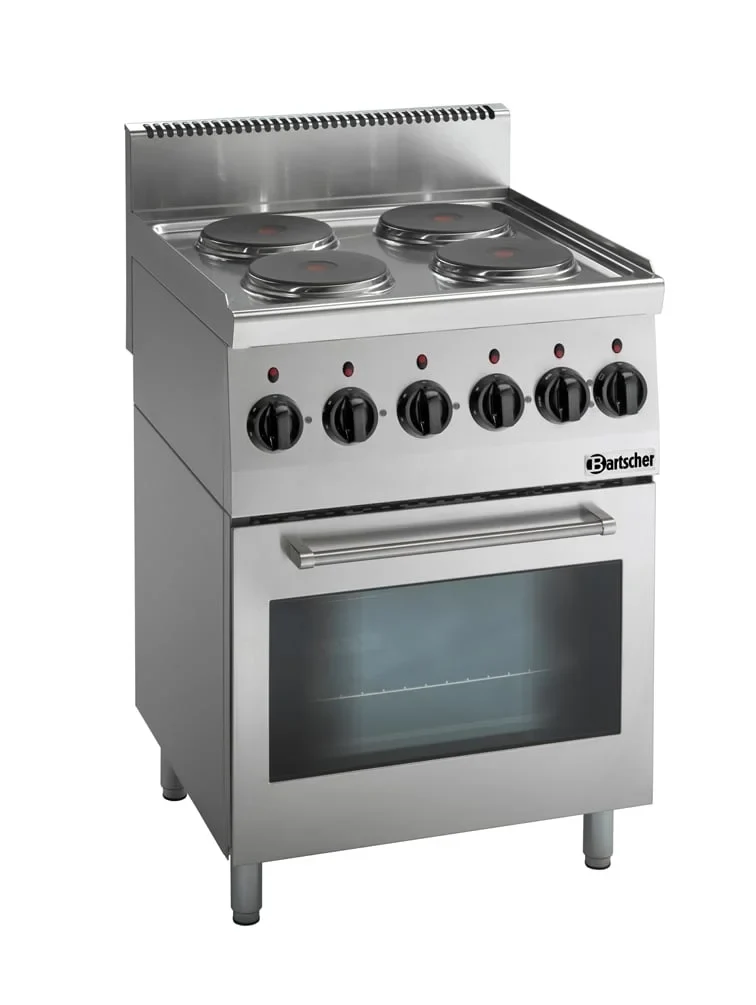 Cuisinière électrique Bartscher 600 Snack avec four électrique multifonction