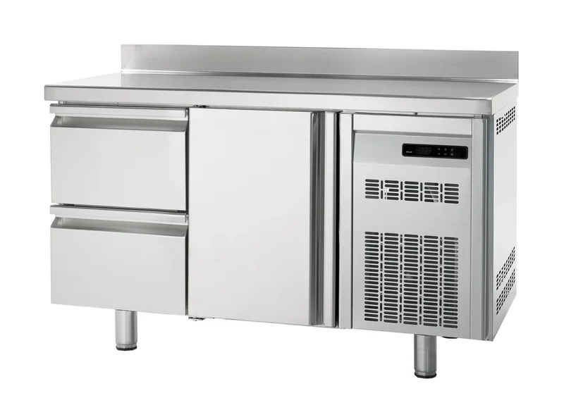 Table réfrigérée boulangerie Premium 1/2 avec dosseret