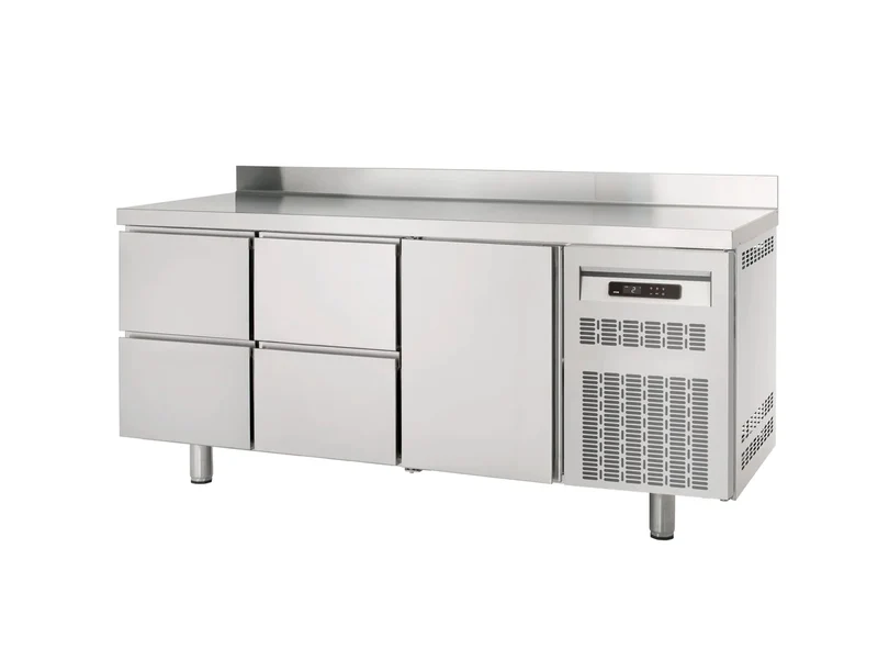 Table réfrigérée Profi 600 1/4 Superior avec dosseret