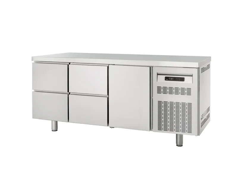 Table réfrigérée professionnelle 1/4 Superior - GN 1/1