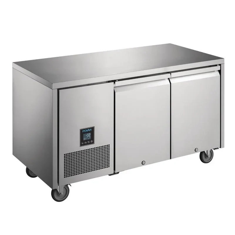 Comptoir réfrigéré 2 portes Polar série U 267L