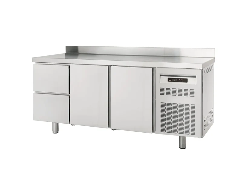 Table réfrigérée Profi 600 2/2 Superior avec dosseret