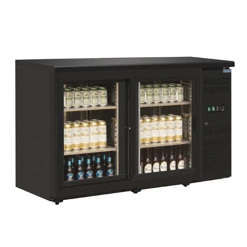 Armoire à boissons Polar Série U 2 portes 350L