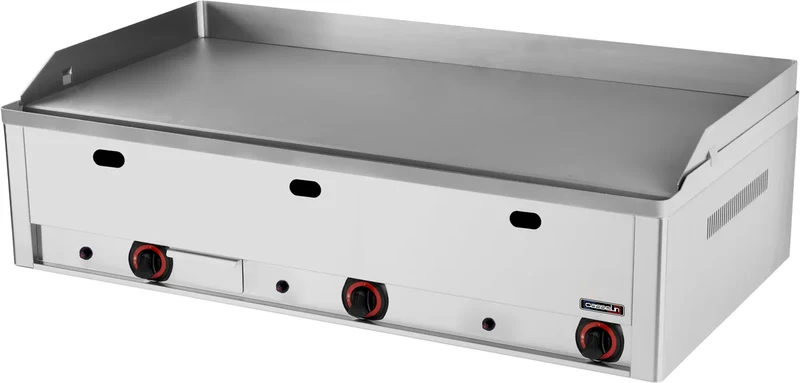 Casselin Plancha à gaz - acier 90 lisse