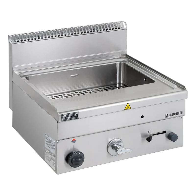 Cuiseur à pâtes à gaz Série 600 - 60/60 - 25 litres - appareil de table - 11 kW