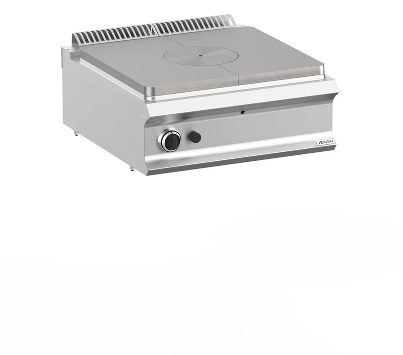 Plaque à snacker à gaz Dexion Lux 700 - 70/73 - appareil de table - 10 kW