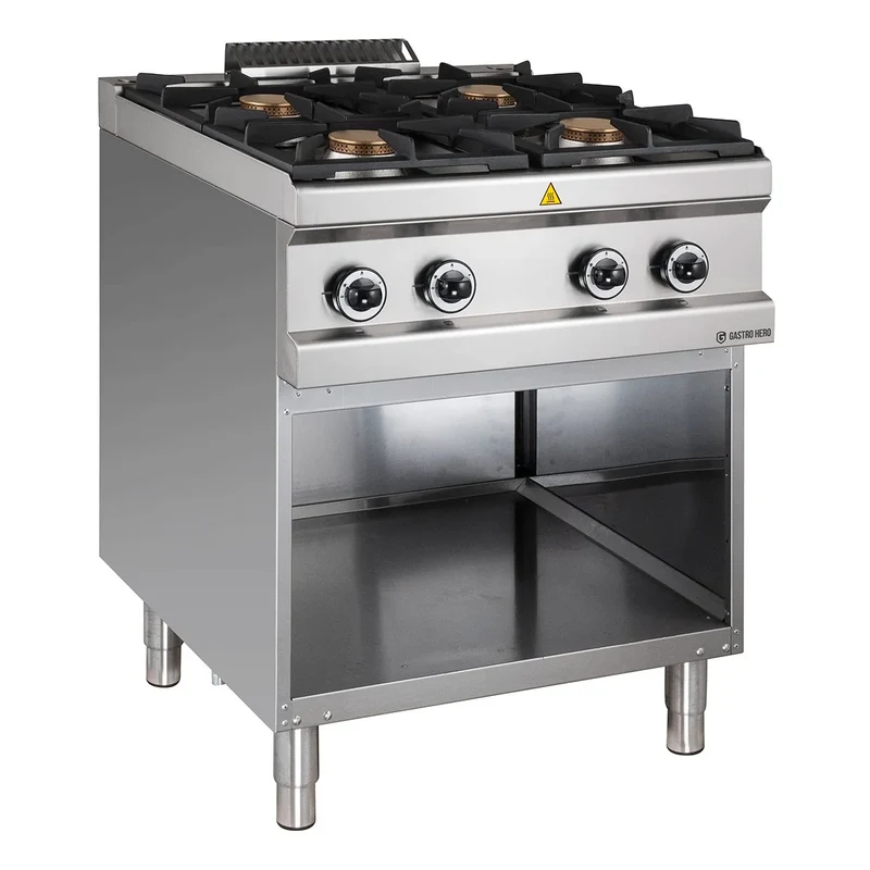 Cuisinière à gaz Série 700 - 70/70 - 4 feux - 28 kW