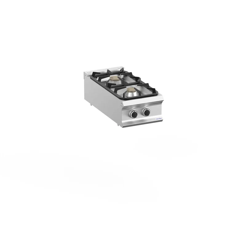 Cuisinière à gaz Dexion Lux 980 - 40/90 - appareil de table - 2 feux - 18 kW