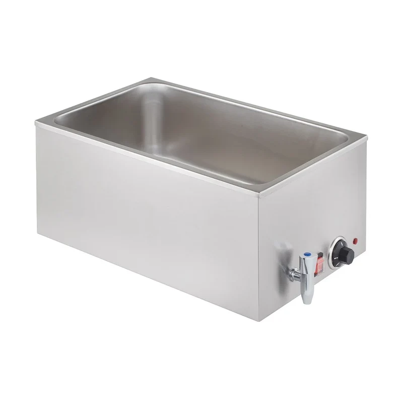 Bain-marie ECO GN 1/1 - 150 mm, avec robinet de vidange