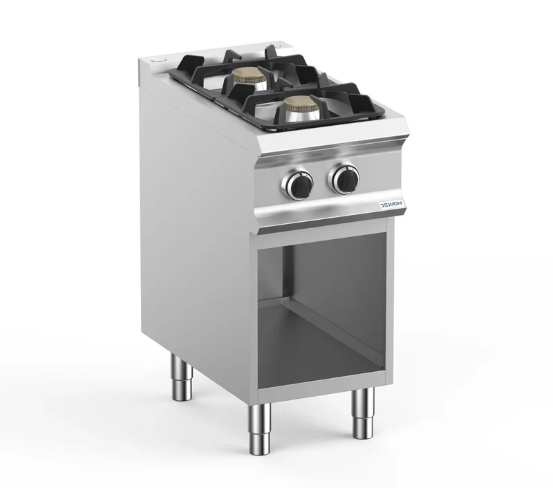 Cuisinière à gaz Dexion Lux 700 - 40/73 - 2 feux - 11 kW