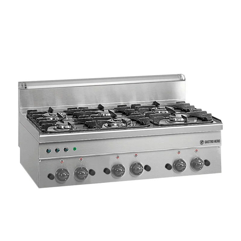 Cuisinière à gaz Série 600 - 100/60 - Appareil de table - 17,55 kW
