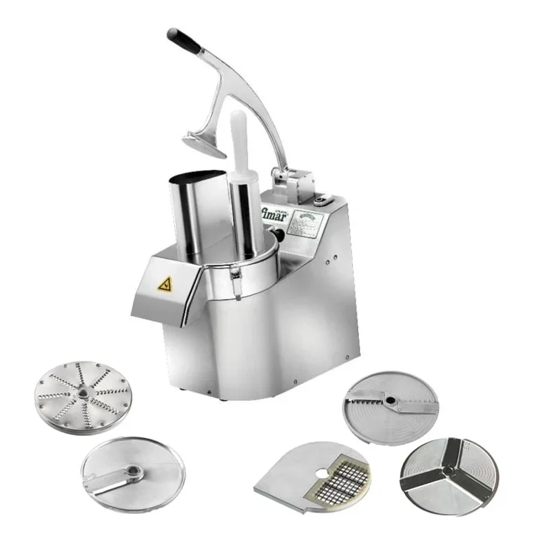 Coupe-légumes Fimar TV2000RN avec 5 disques inclus