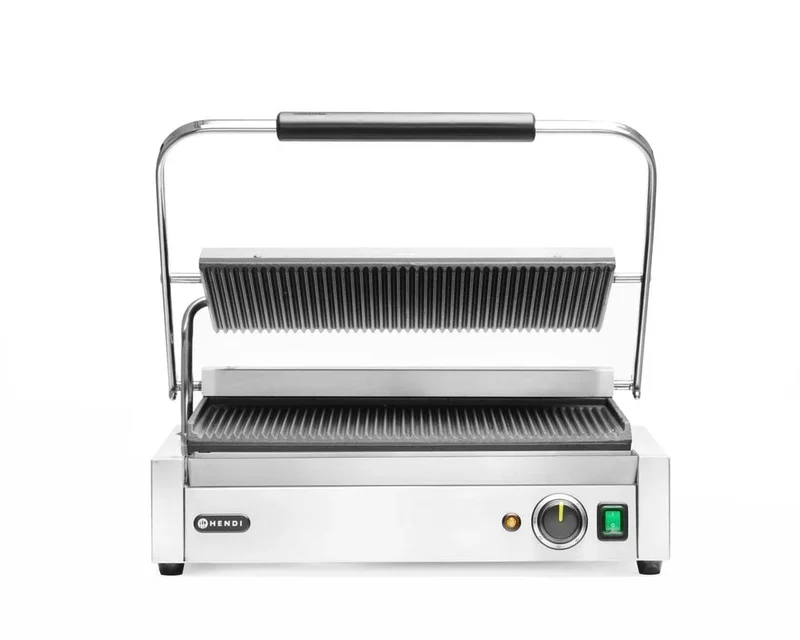 Hendi grill à contact / grill à panini Panini XL, 230V/2700W, 548x464x(H)231mm