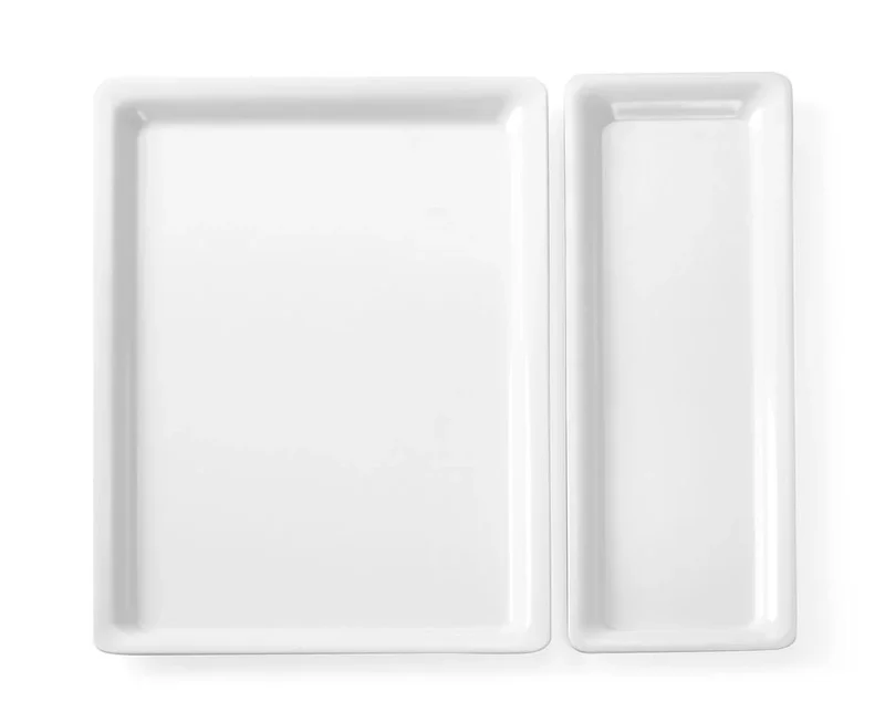 Plateau gastronorme avec bord étroit en mélamine GN 1/1 20 mm