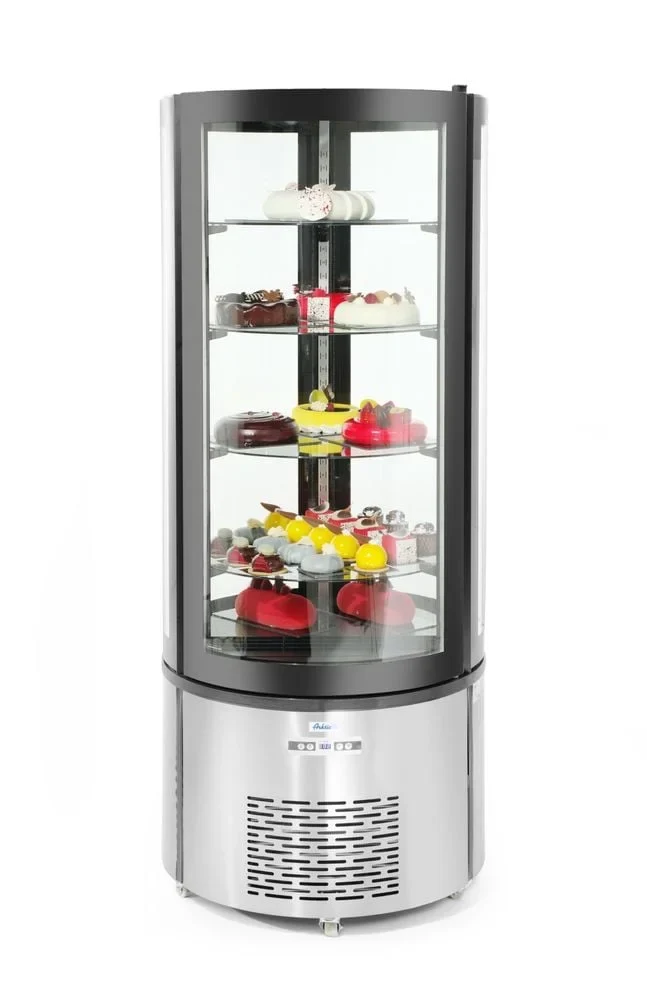Vitrine à gâteaux ronde 360 l