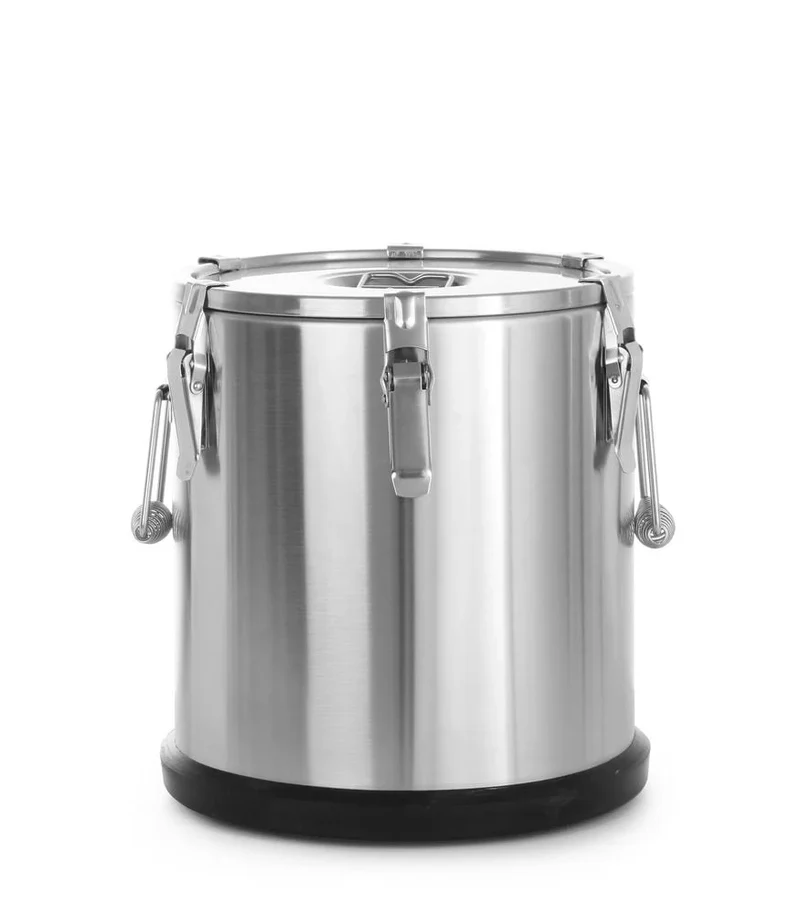 Conteneur isotherme de transport en acier inoxydable - 35 Litres