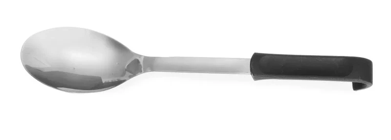 Cuillère de service en acier inoxydable avec manche en PP 350 mm