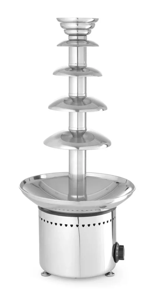 Fontaine à chocolat en acier inoxydable à 5 niveaux