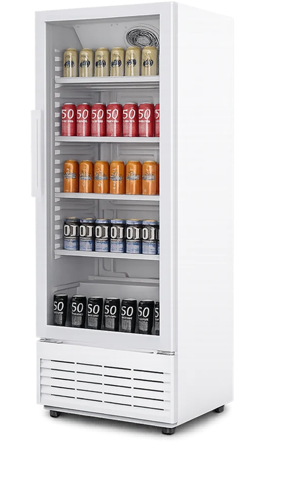 Armoire à boissons réfrigérée 1 porte sans canopy