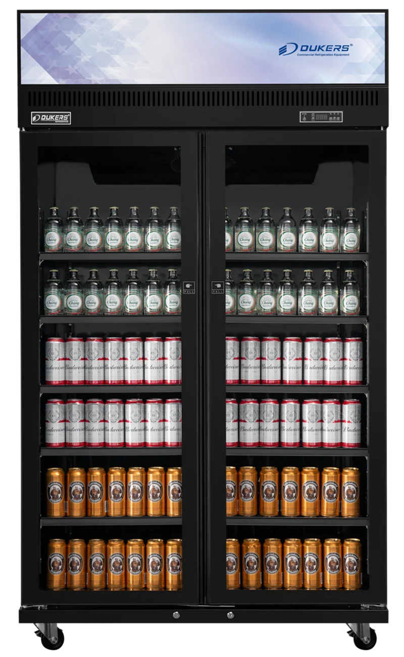 Armoire à boissons réfrigérée 2 portes avec canopy