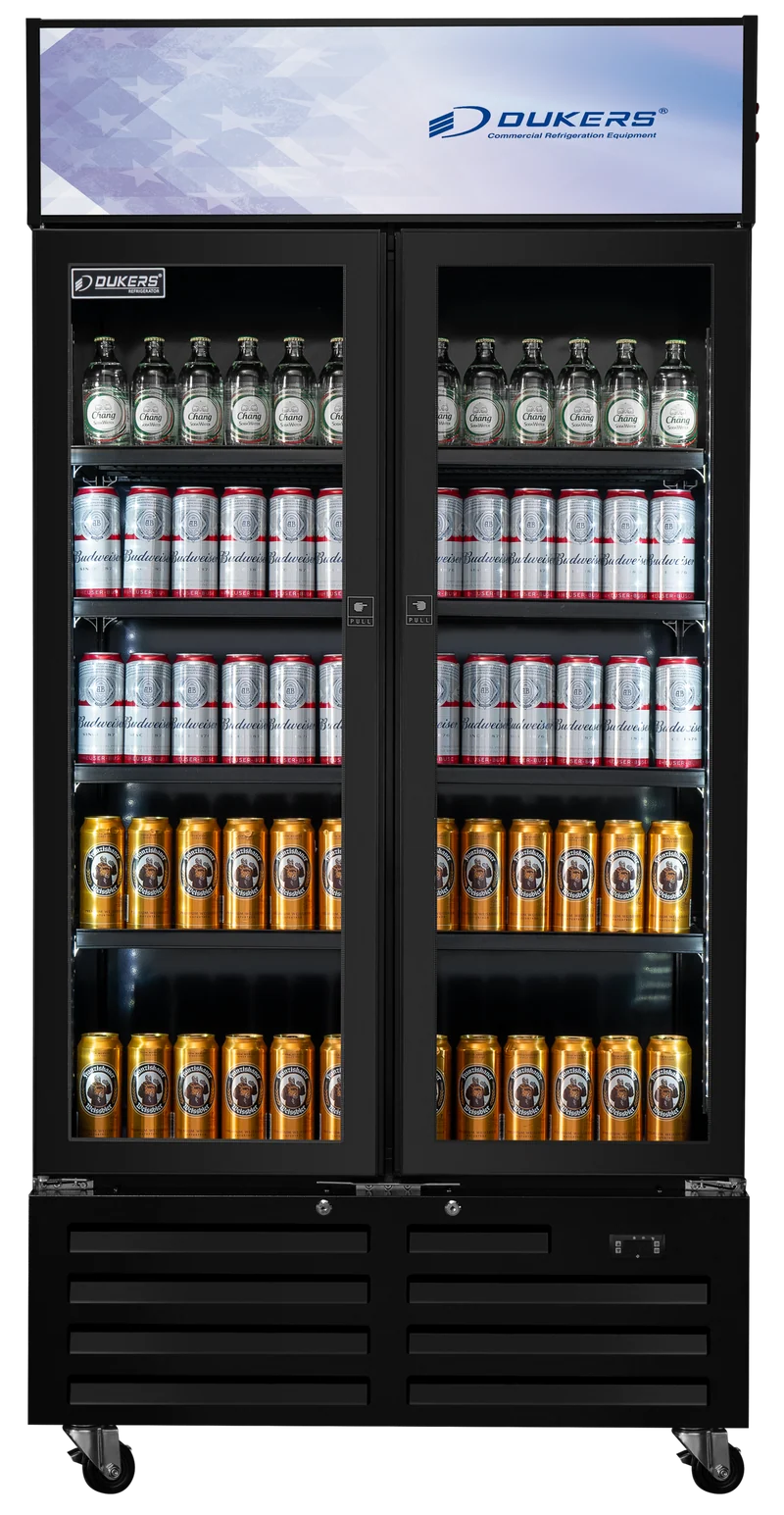 Armoire à boissons réfrigérée 2 portes avec canopy