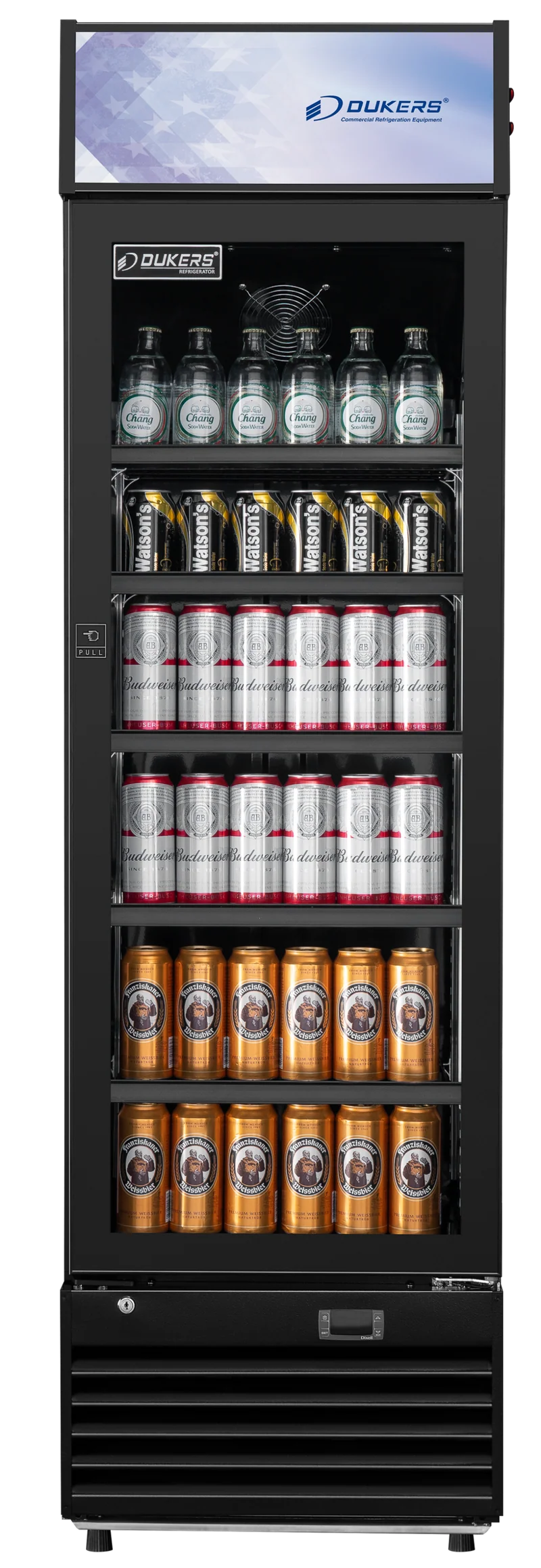 Armoire à boissons réfrigérée 1 porte avec canopy