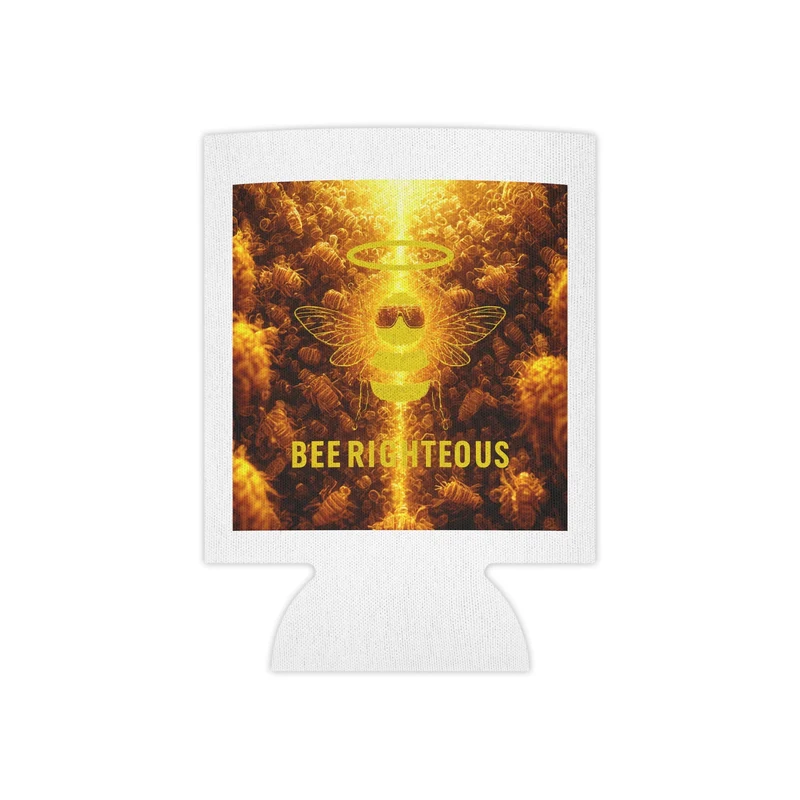 Bee Righteous Can Cooler - Eco-Friendly Party Beverage Holder & Summer BBQ Must-Have