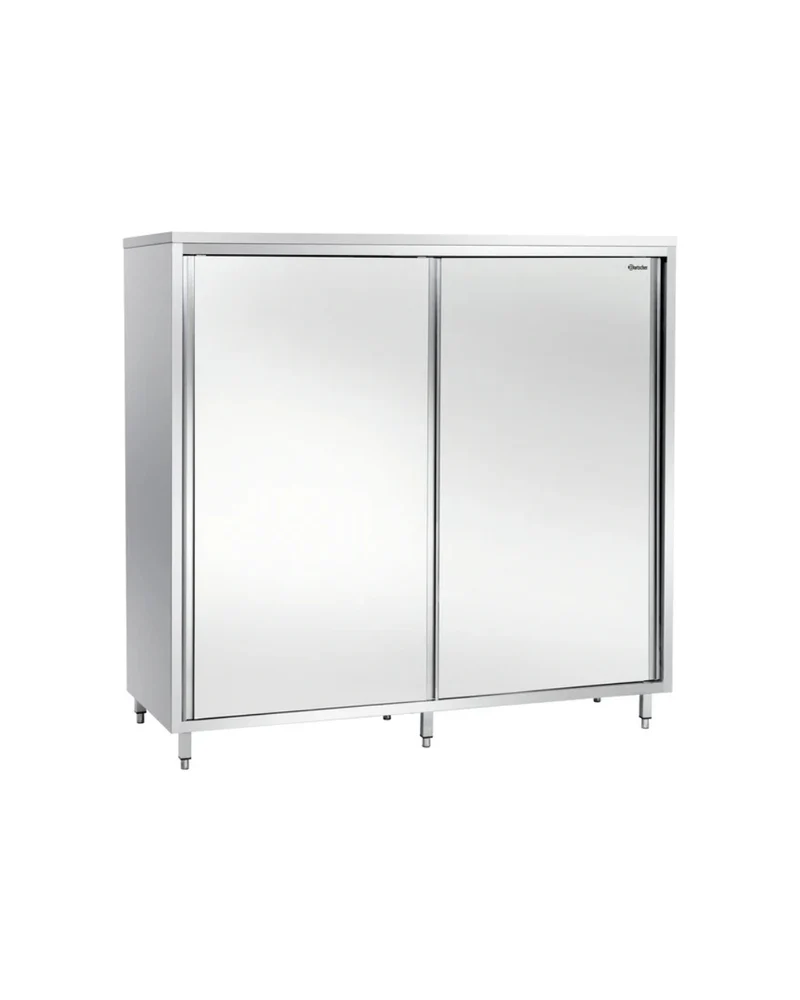Armoire haute avec 2 portes coulissantes