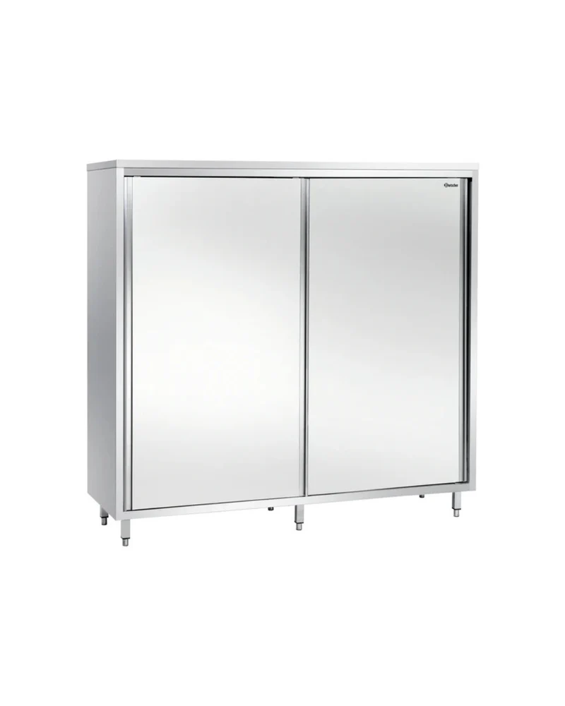 Armoire haute avec 2 portes coulissantes