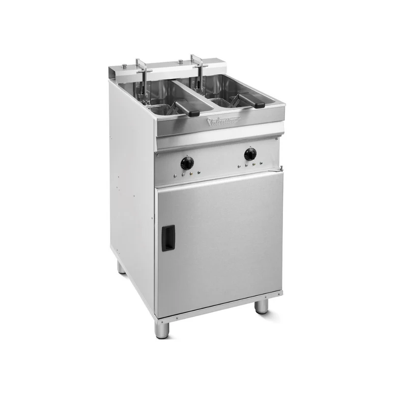 Friteuse électrique sur meuble 2 x 10L