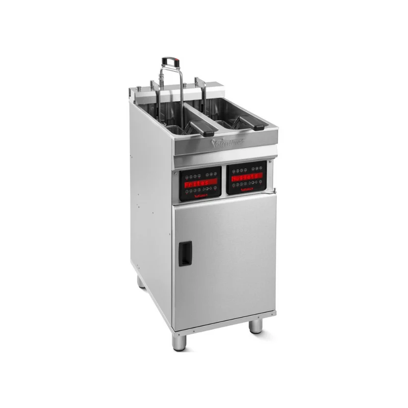 Friteuse électrique digitale sur meuble 2 x 10L