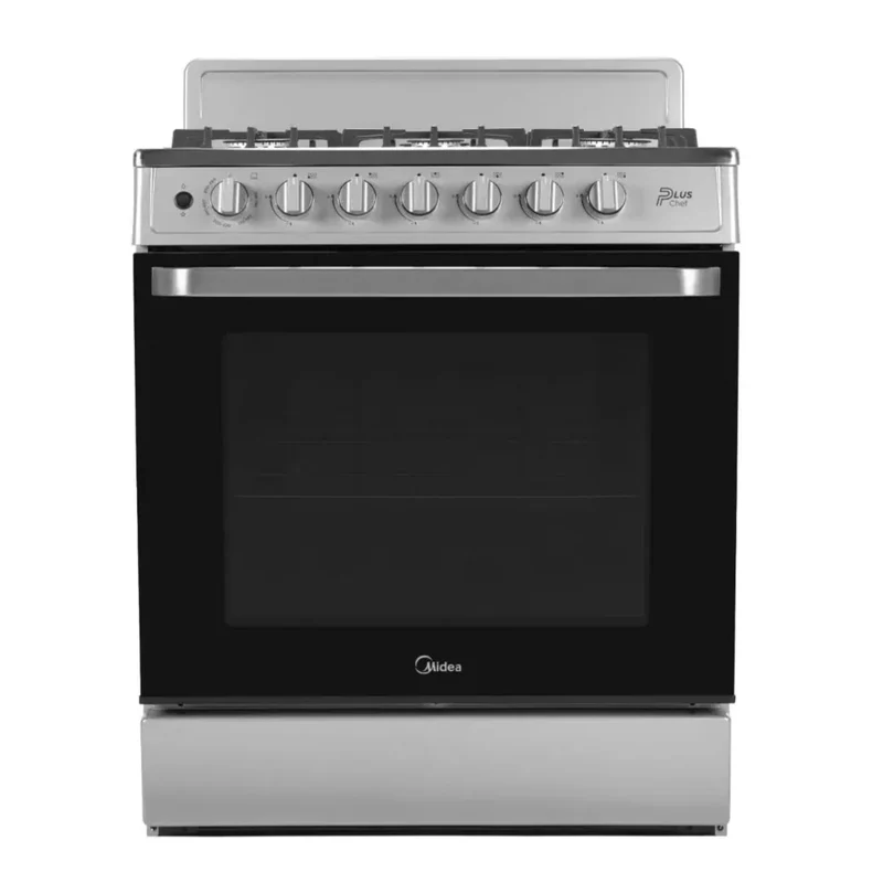 Midea Cocina de Gas 30" Acero Inoxidable, MGS30FS1LIFSSSF