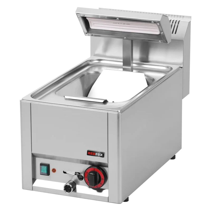 Chauffe-frites électrique avec lampe céramique