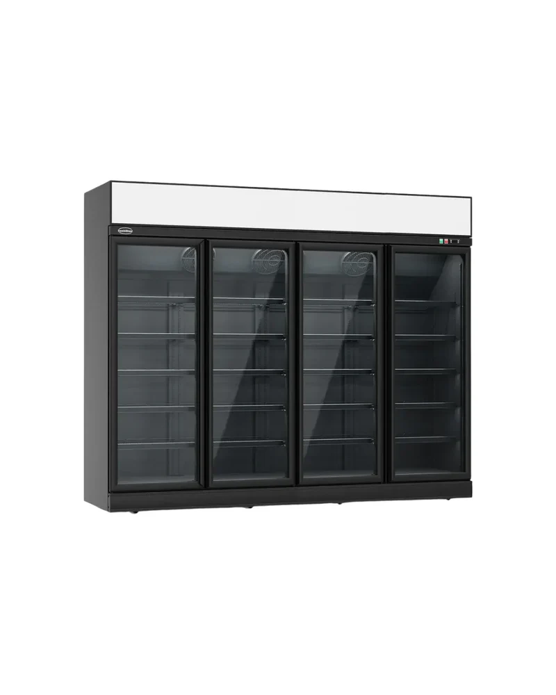 Vitrine congélateur 4 portes vitrées 2060L
