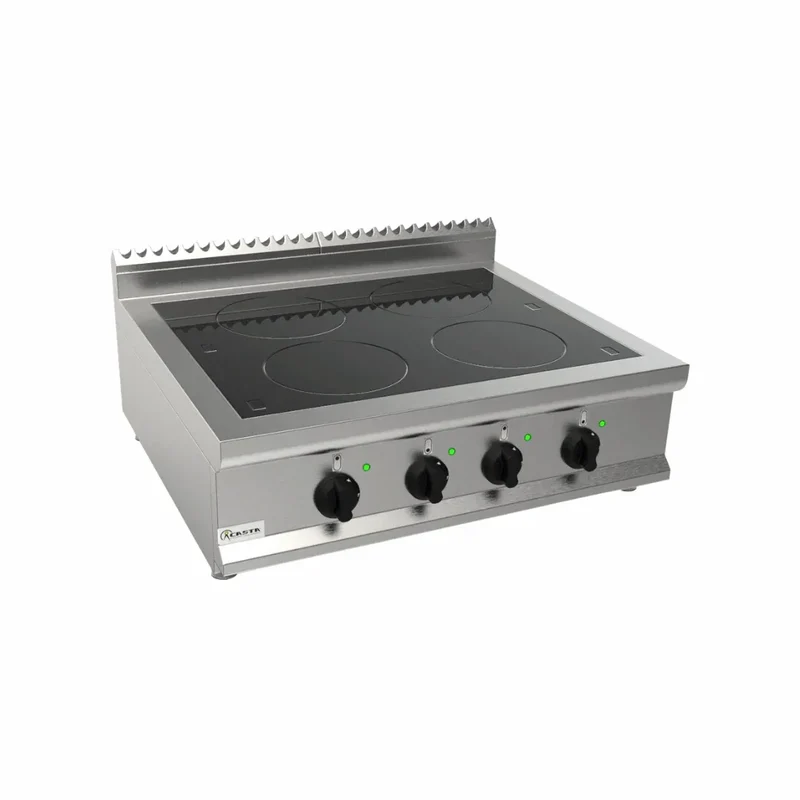 Cuisinière à induction 4 feux à poser 14kW