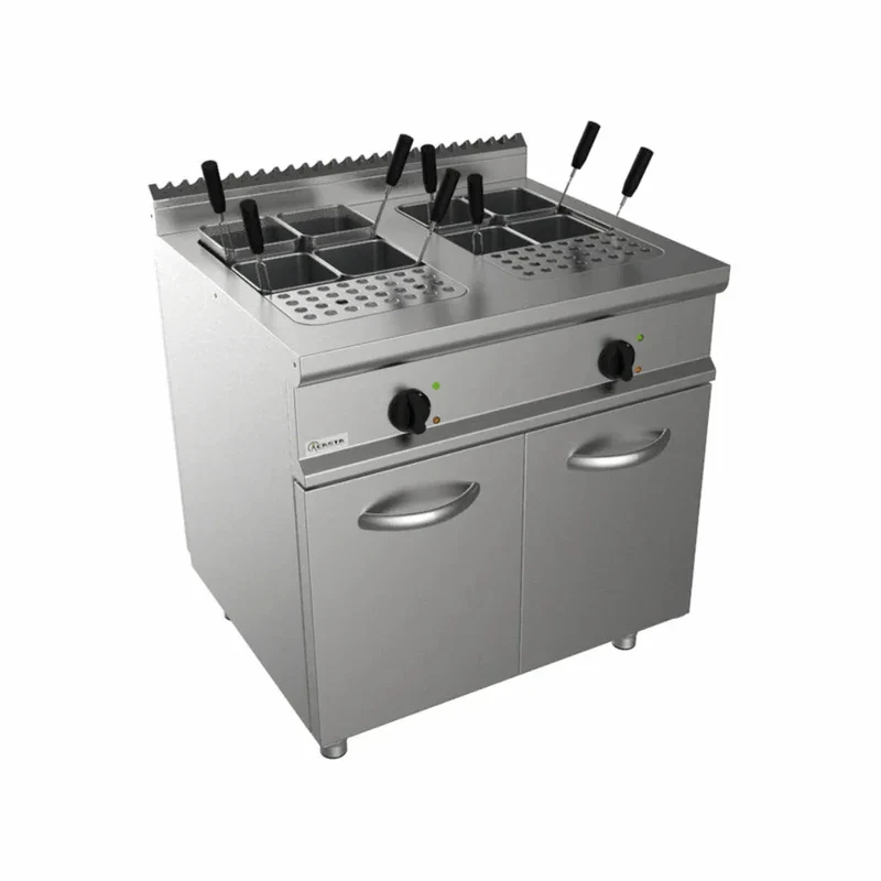 Cuiseur à pâtes modèle électrique 2bacs 56L