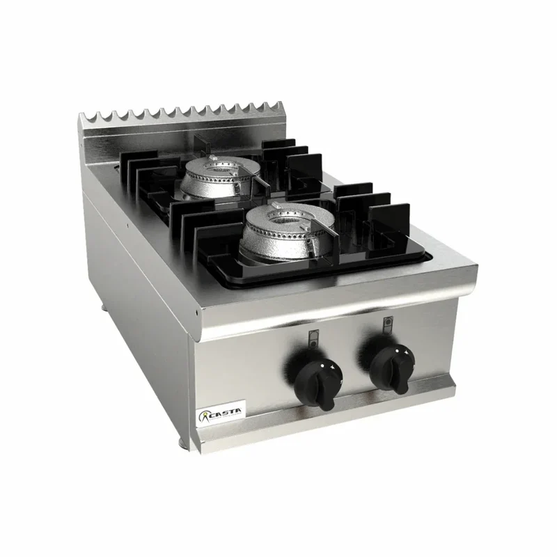 Cuisinière Gaz à poser 2 feux 15kW