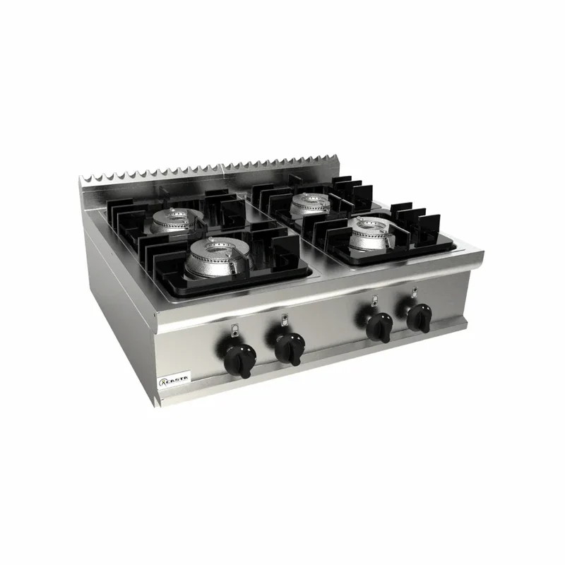 Cuisinière gaz à poser 4 feux 30kW