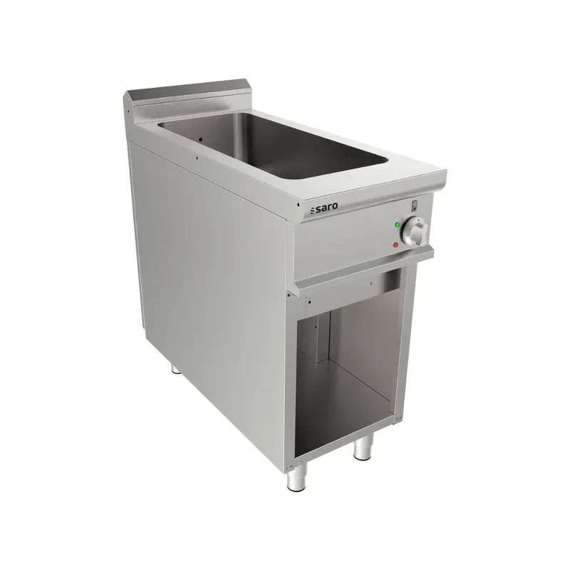 Bain marie électrique sur meuble ouvert GN 1/1+1/3