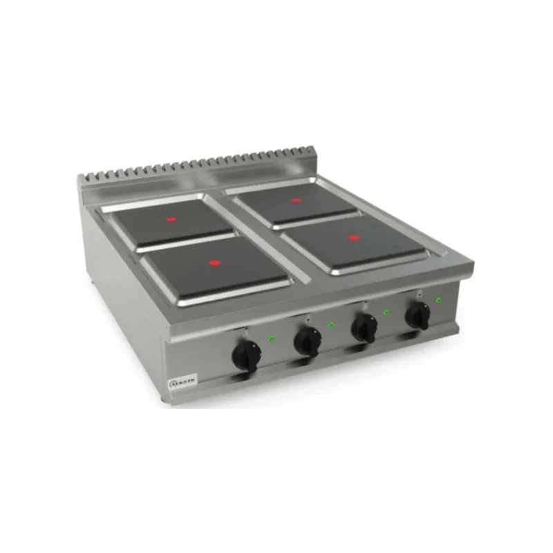 Cuisinière électrique 4 feux à poser 16kW