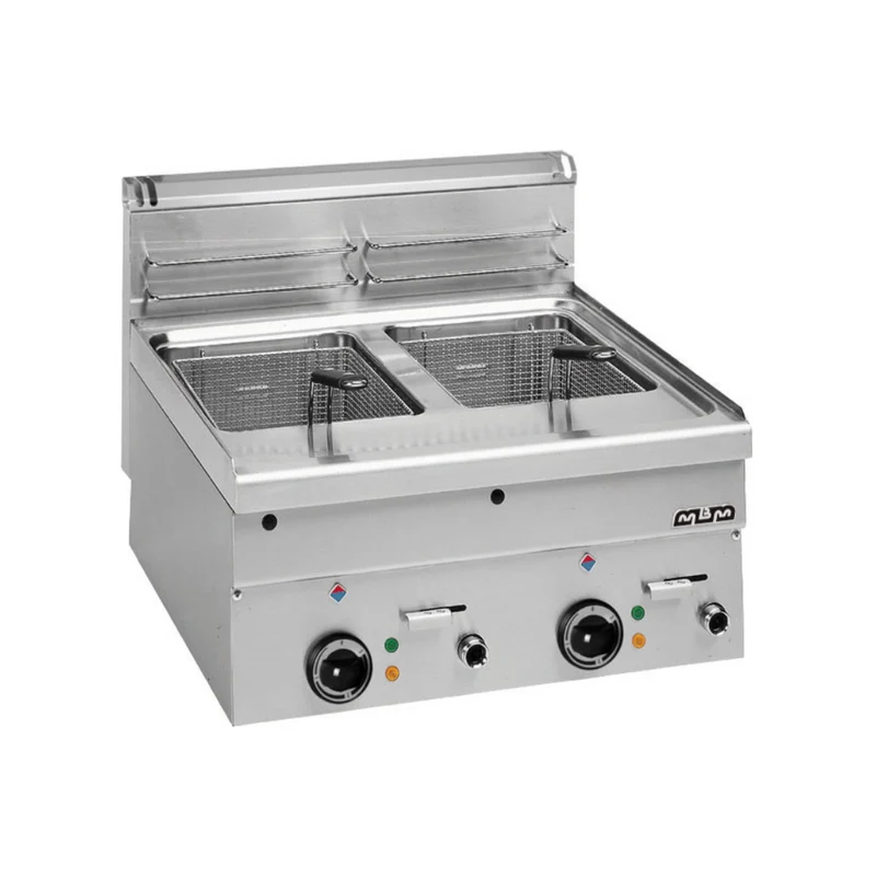 Friteuse électrique 2x10L à poser