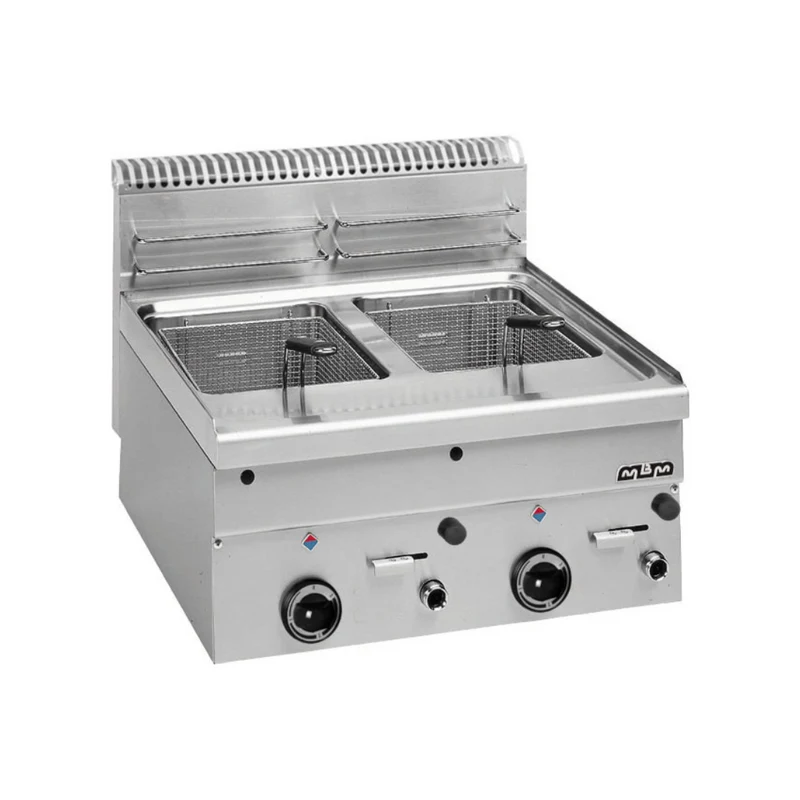 Friteuse à gaz 2x8L à poser
