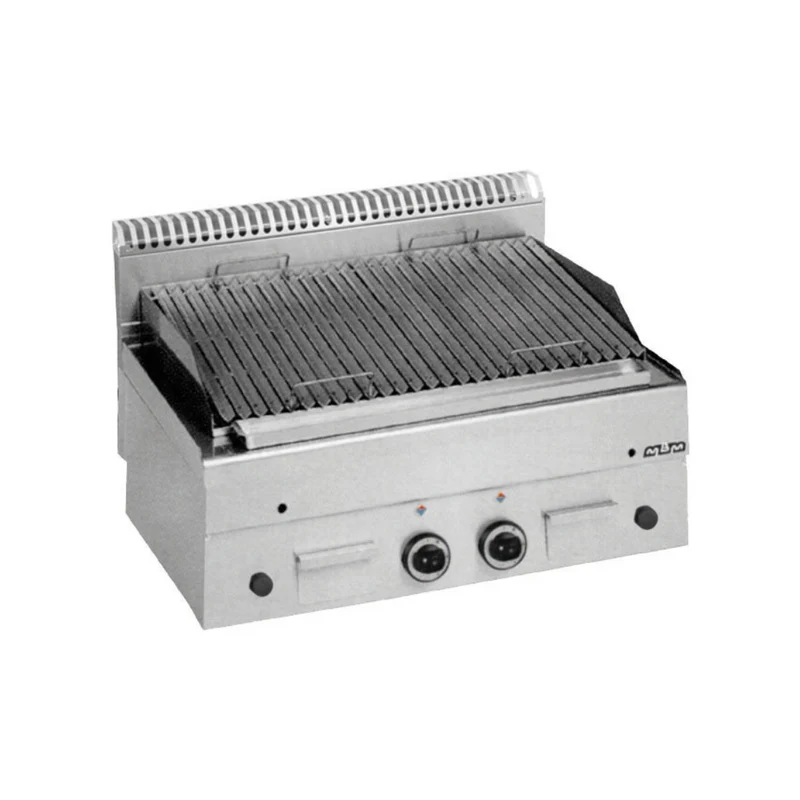 Grill charcoal double gaz à poser