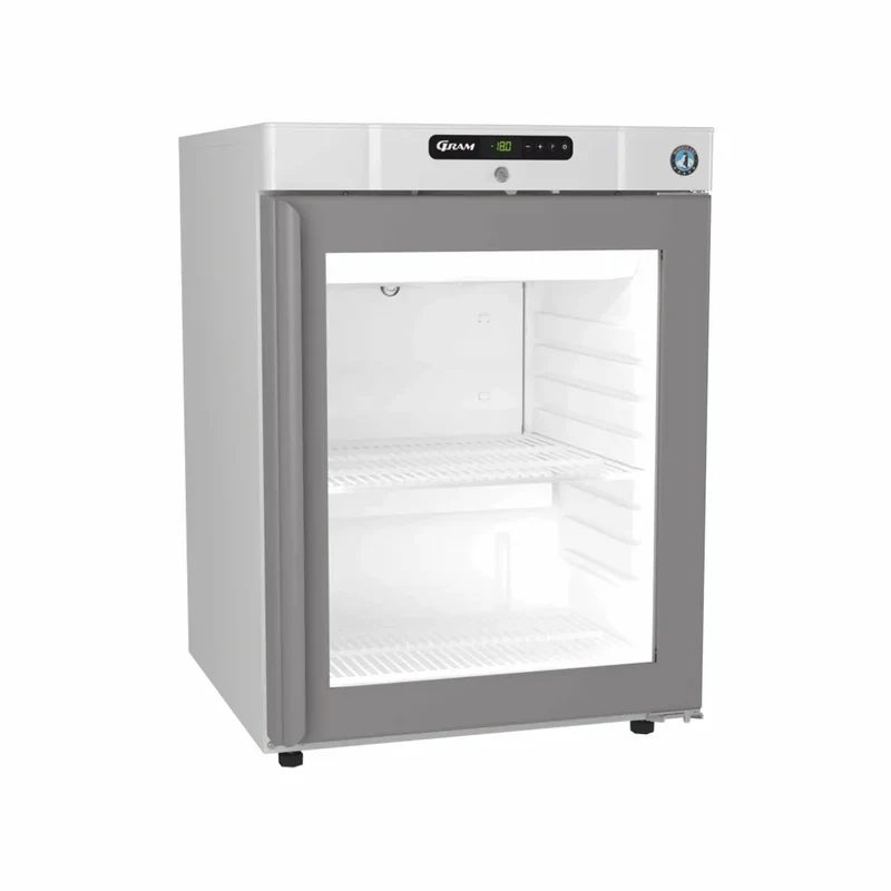 Armoire réfrigérée négative 1 porte vitrée blanc -5/-19°C - 123L