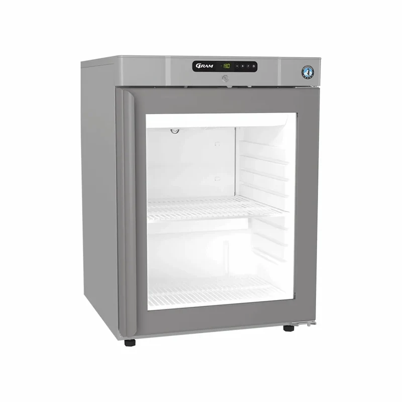 Armoire réfrigérée négative 1 porte vitrée inox -5/-19°C - 123L