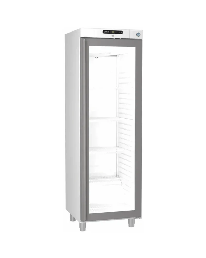 Armoire réfrigérée négative 1 porte vitrée blanc -5/-19°C - 343L