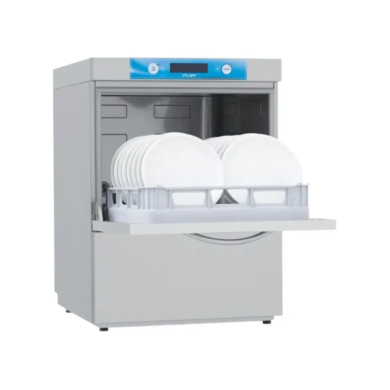 Lave vaisselle RIVER - Panier 500x500mm - Passage : 355mm - avec adoucisseur 400V