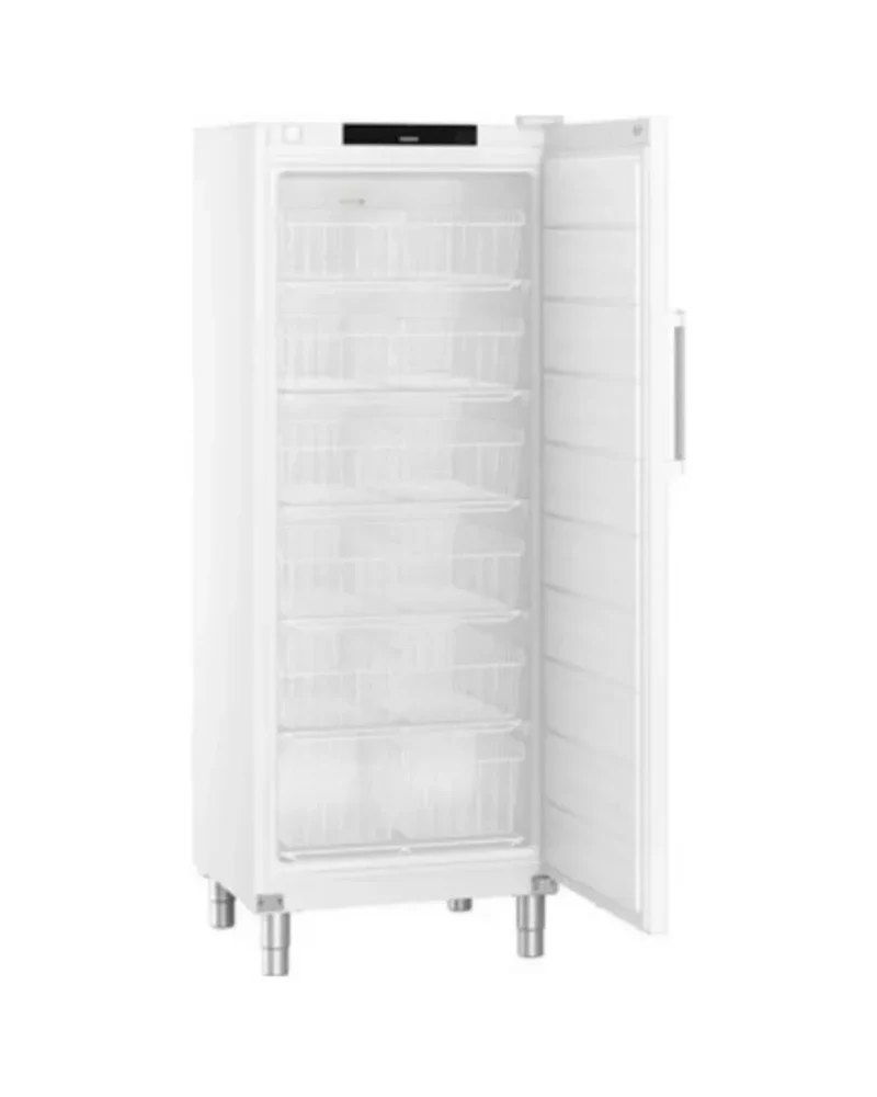 Armoire réfrigérée de restauration négative statique en epoxy blanc 1 porte - 573 litres