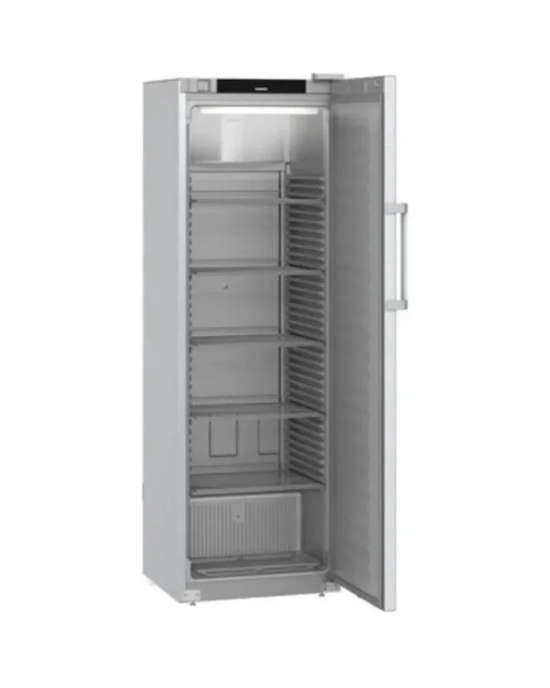Armoire réfrigérée de restauration positive ventilée en inox 1 porte - GN 2/1 - 420 litres
